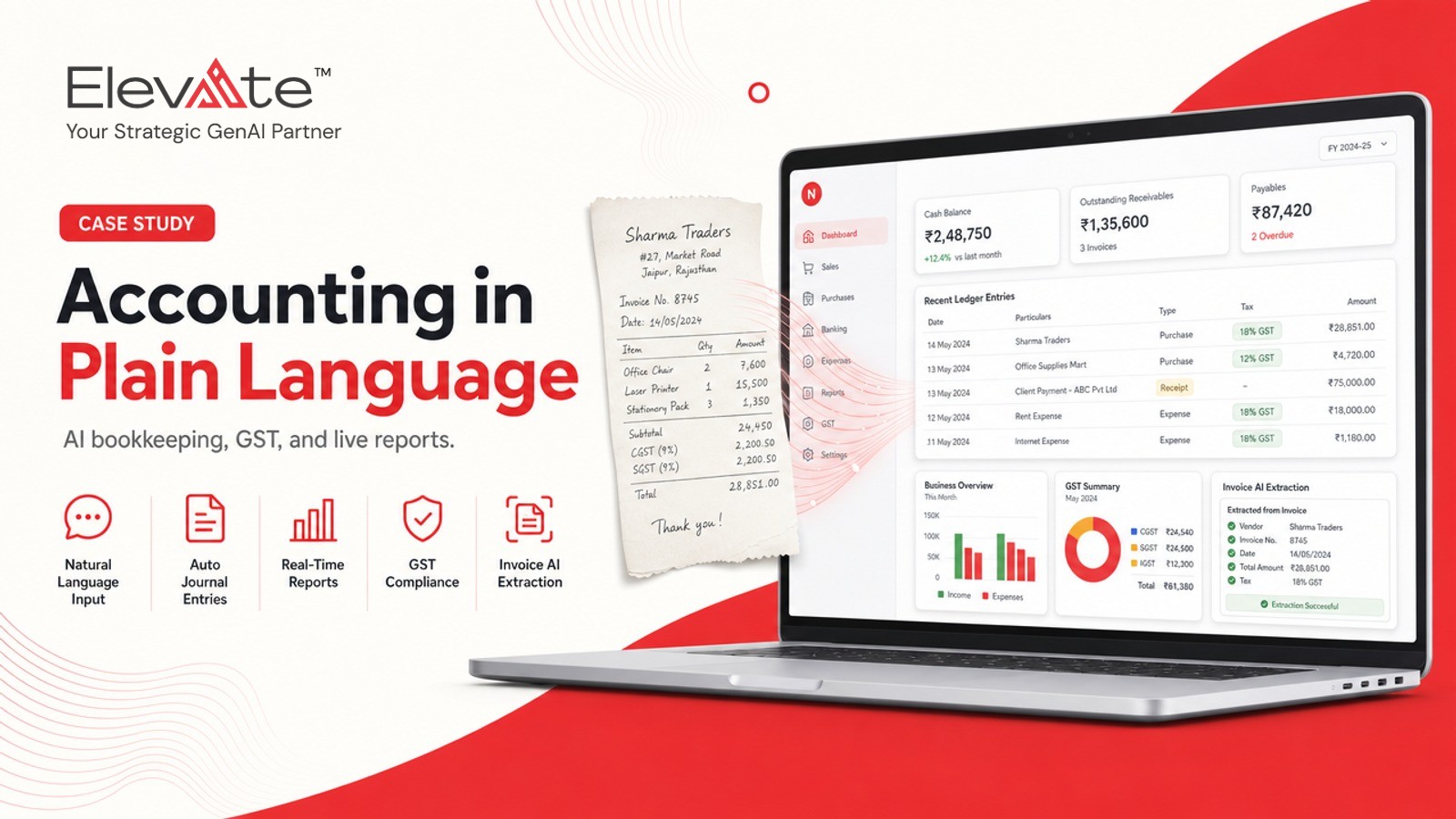 AI-Powered Accounting That Understands Plain Language
